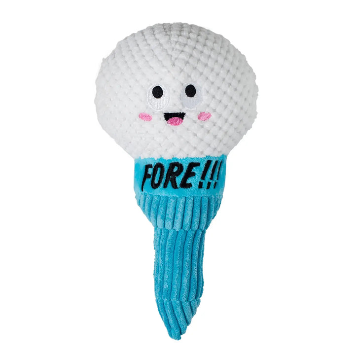 Today Is Teeriffic Plush Dog Toy Golf Ball and Tee