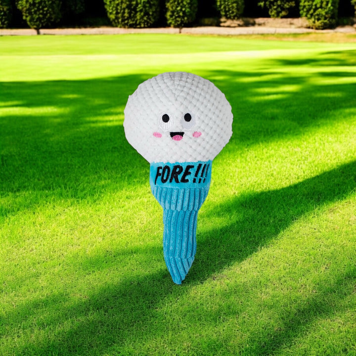 Today Is Teeriffic Plush Dog Toy Golf Ball and Tee